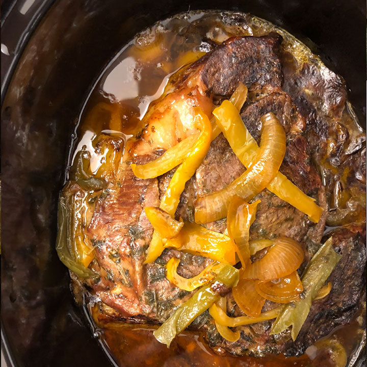 Catalina Beef Roast Crock Pot Classic SupperThymeOK
