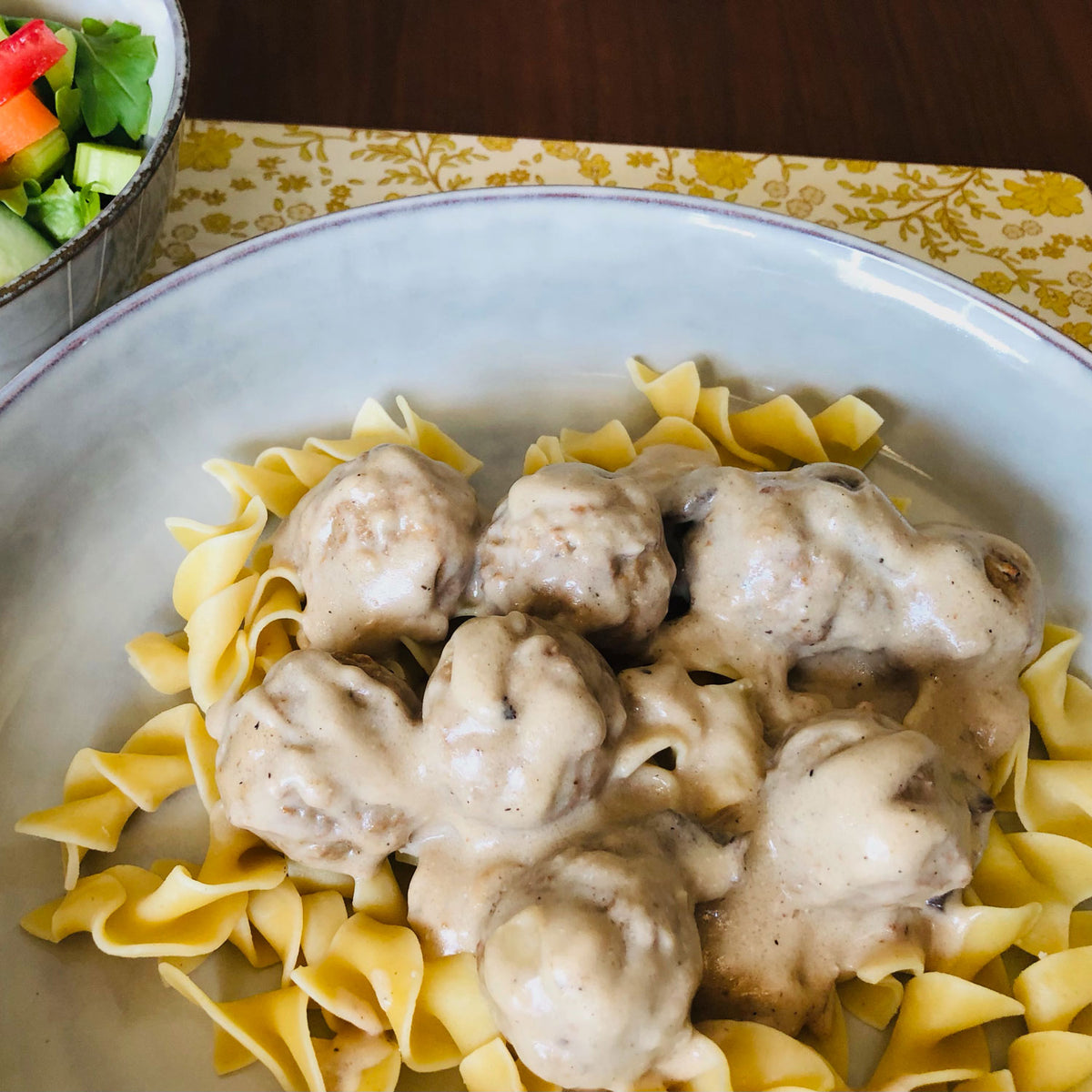 Meatball Stroganoff Crock Pot Meal SupperThymeOK