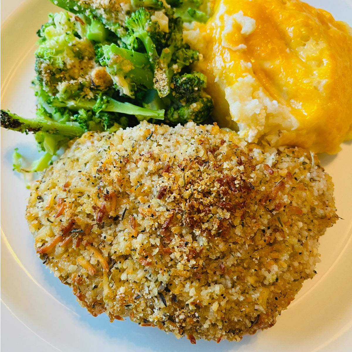 Parmesan Crusted Pork Chops SupperThymeOK