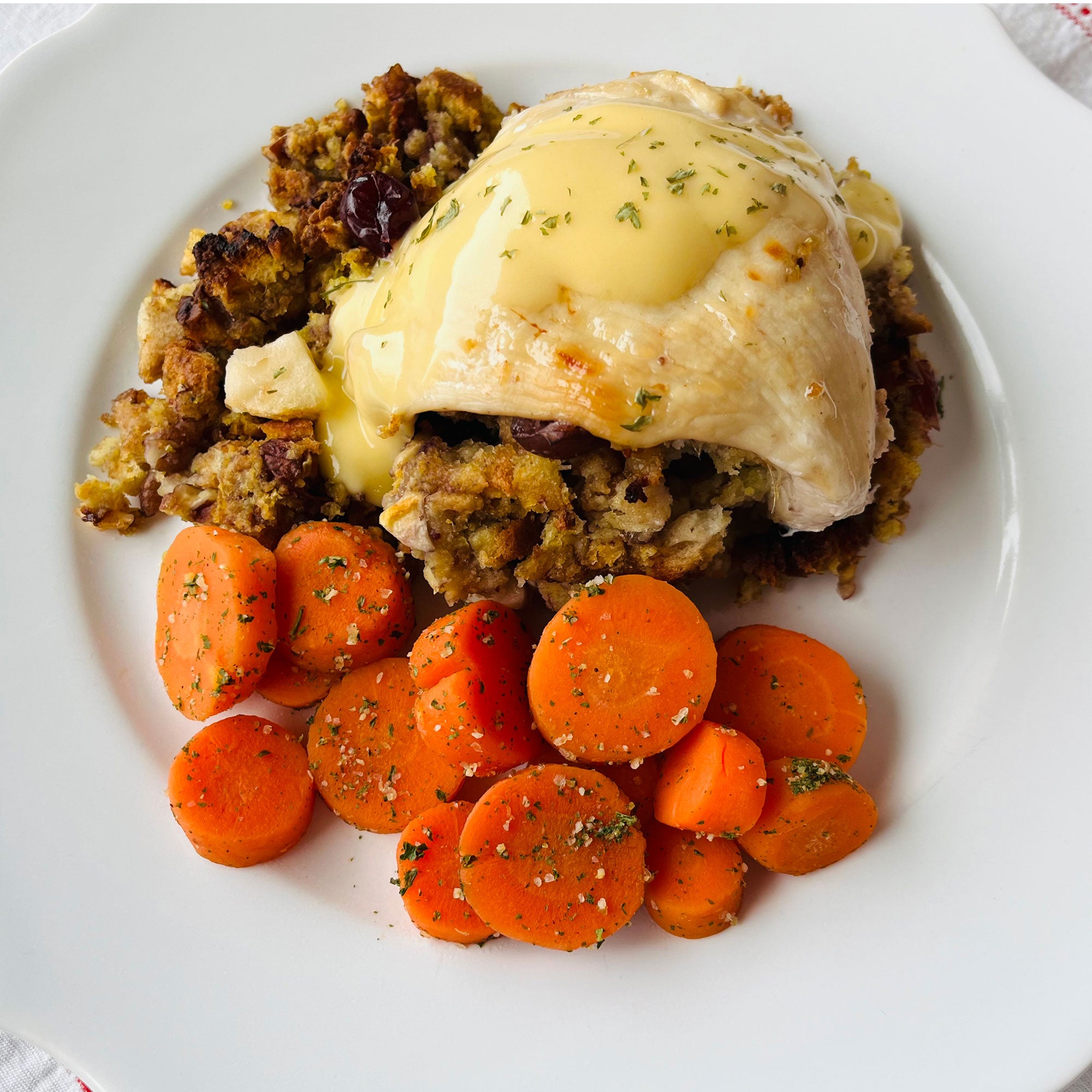 Cranberry Pecan Stuffed Chicken