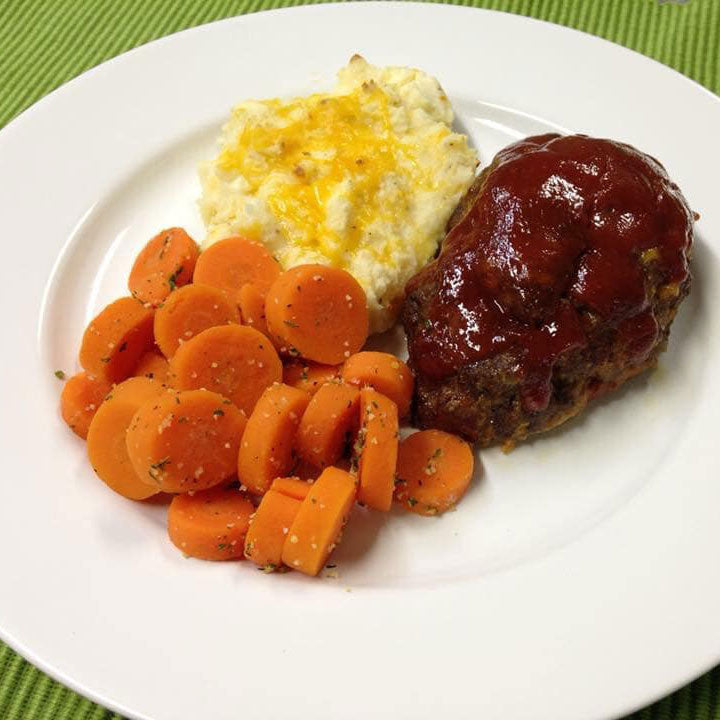 Bacon Cheeseburger Meatloaf (gluten free)