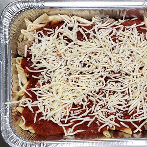 Baked Meatballs with Penne