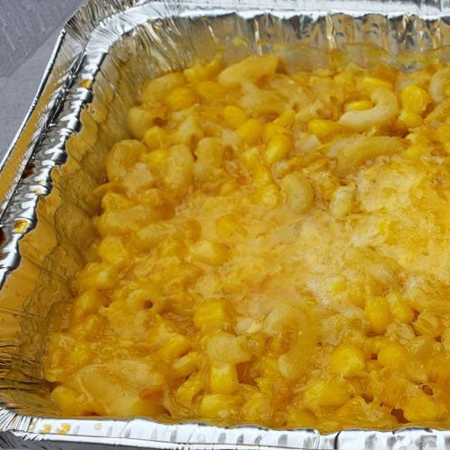 Cheesy Mac & Corn Bake