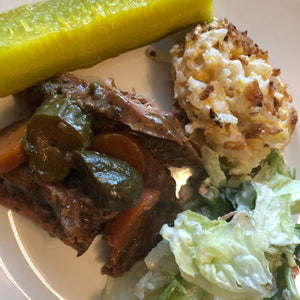 Dill Pickle Pot Roast - February Crock Pot Menu