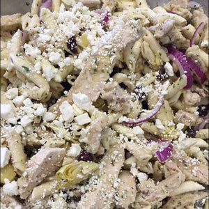 Greek Style Chicken & Penne Pasta (Healthy'ish Selection)