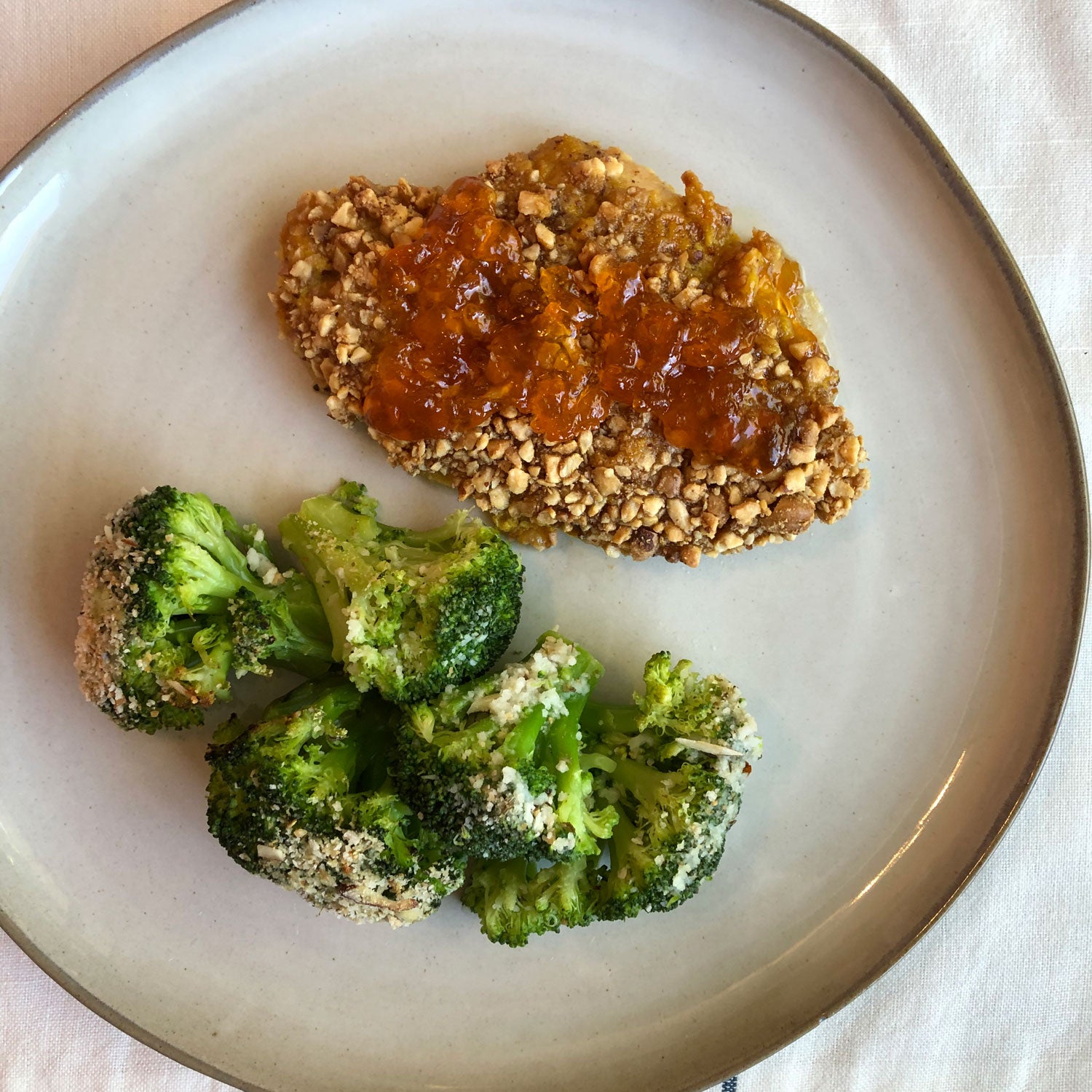 Peanut Crusted Apricot Chicken (Healthy Selection/Soy, Gluten, & Dairy Free)